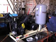 compressore d'aria tipo pistone di 10HP 30Bar, compressore d'aria senza olio a basso rumore