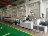 Linea di produzione di plastica di profilo di capacità elevata, macchina di fabbricazione del tubo del PVC