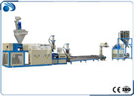La linea di riciclaggio di plastica attrezzatura della doppia fase della pelletizzazione per il PE PS dei pp rottama 100~500kg/h
