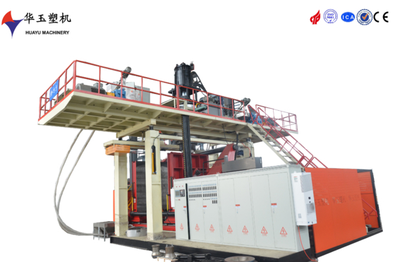 Macchina per soffiaggio serbatoi d'acqua a 10 strati da 1000L con sistema di raffreddamento a ricircolo e inverter Siemens
