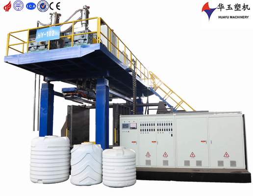 2000L 6 strati grande serbatoio dell'acqua completamente automatico macchina di stampaggio a soffio