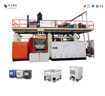 Huayu 1000L 1-layer IBC Blow Molding Machine Automatic Chemical Packing Blow Moulding Machine per la plastica HDPE